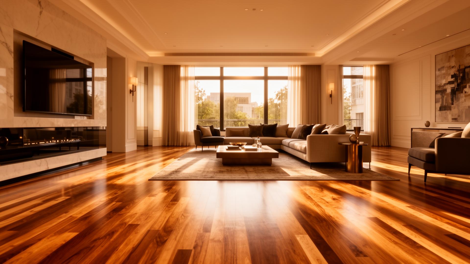 Beautiful finished flooring by Perez Flooring Contractors