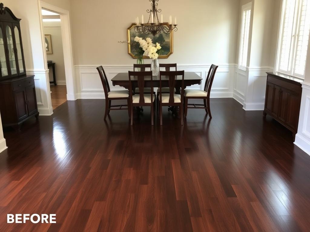 Dining Room Walnut Refinish