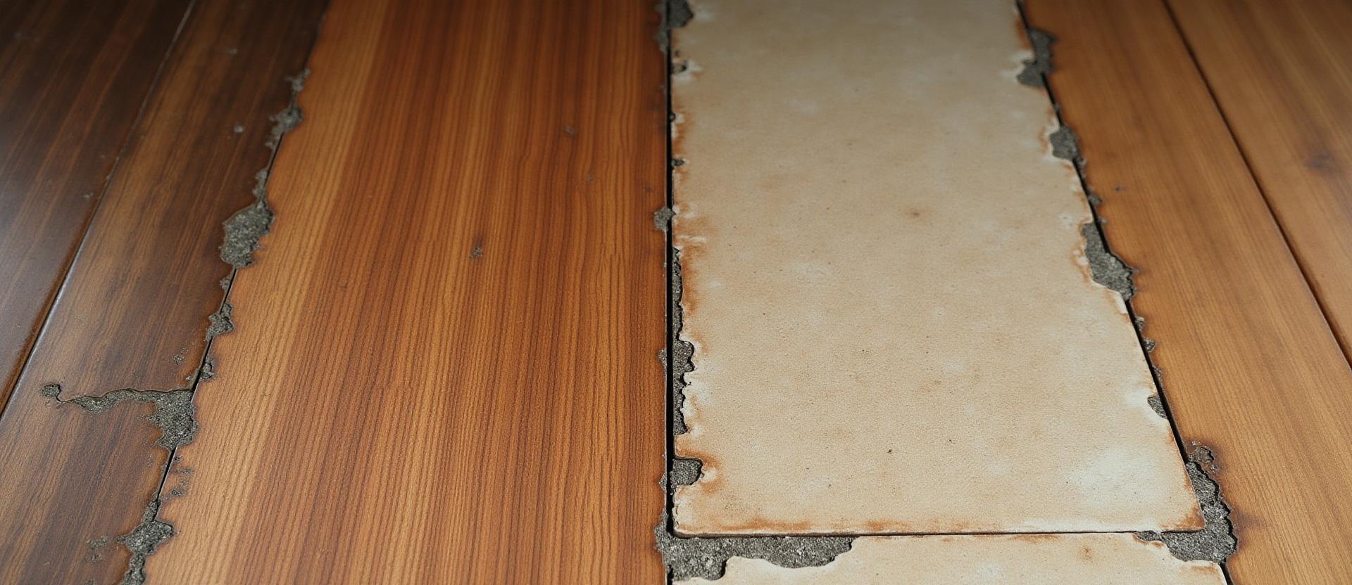 Old vs new flooring materials comparison