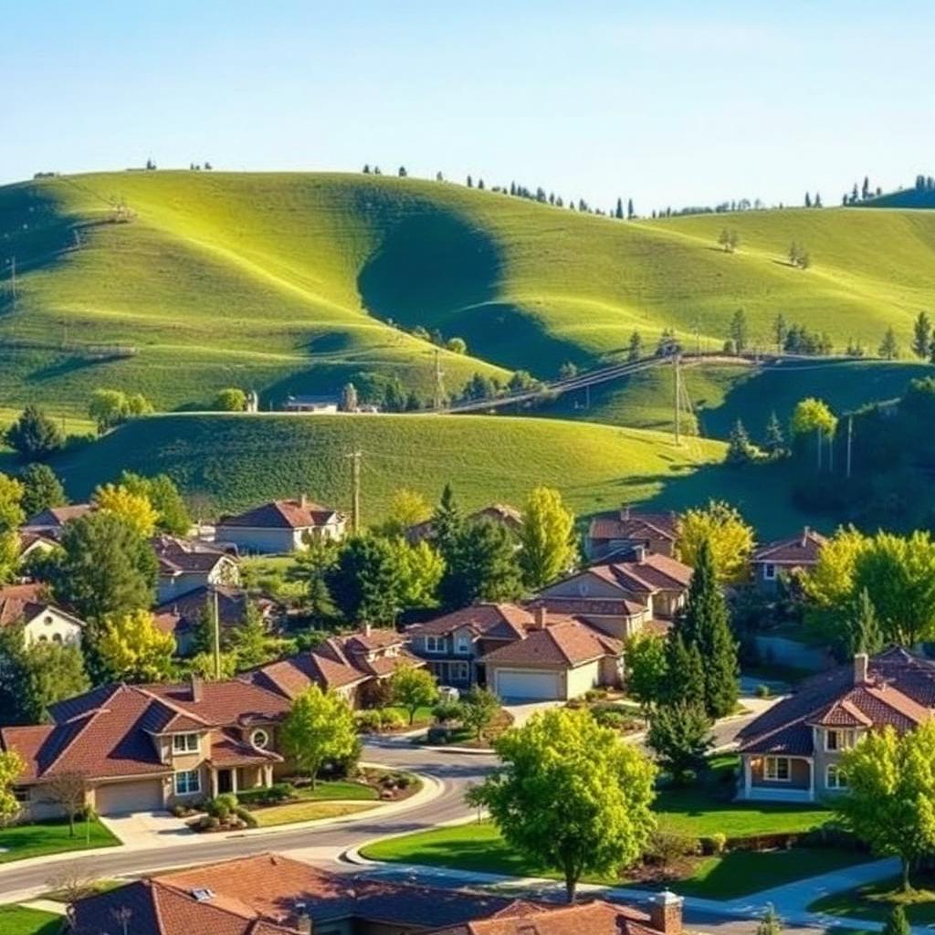 Browns Valley neighborhood in Vacaville