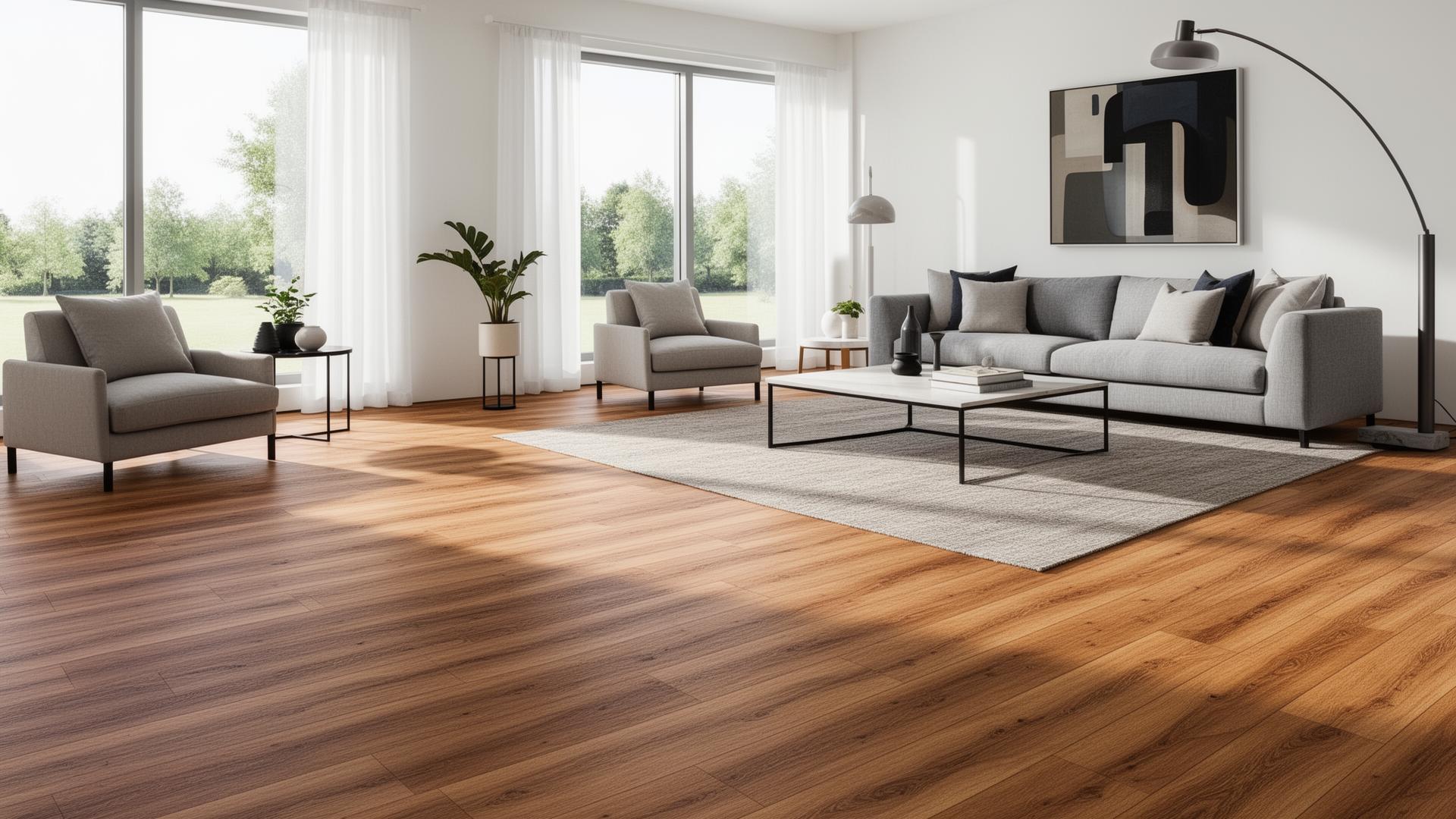 Professional vinyl flooring installation by Perez Flooring Contractors